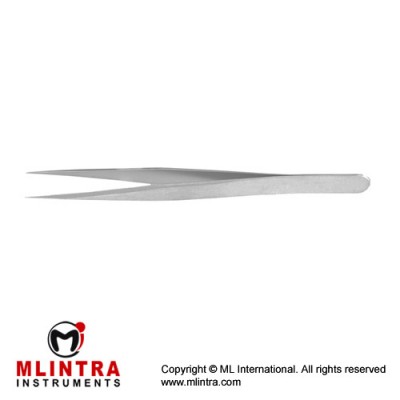 Jeweller Forceps Fig. 1 Stainless Steel, 12 cm - 5"